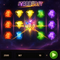 Legiano - Starburst Slot Game - Latvian Casino